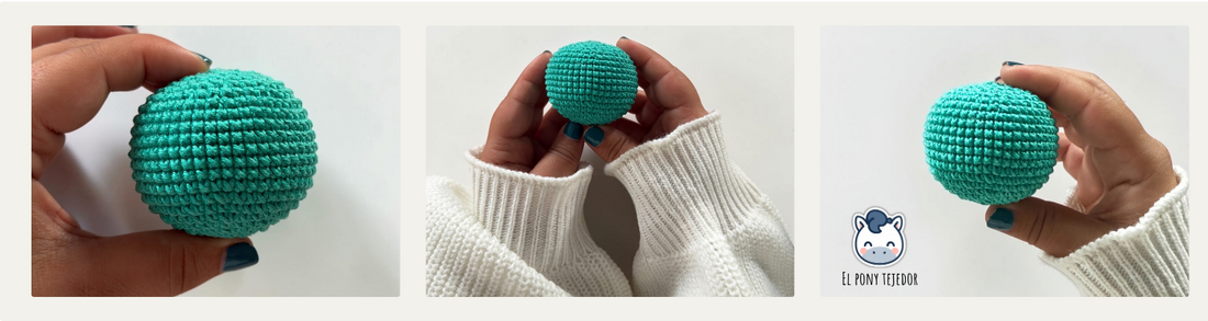 Cómo tejer una pelota a crochet del tamaño que quieras