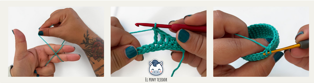 Puntos básicos de crochet: aprende a tejer paso a paso