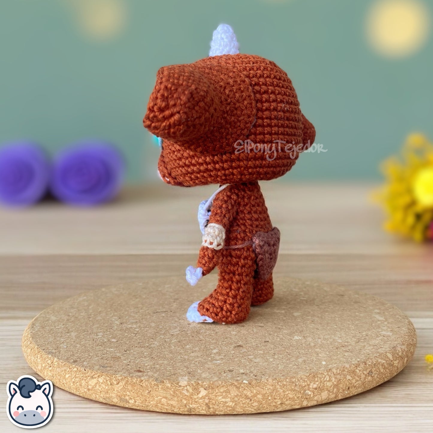 Amigurumi de Bokoblin inspirado en The Legend of Zelda, tejido a mano con hilo 100% algodón. Perfecto para fans de Nintendo, gamers y amantes del crochet artesanal. Creado por El Pony Tejedor.