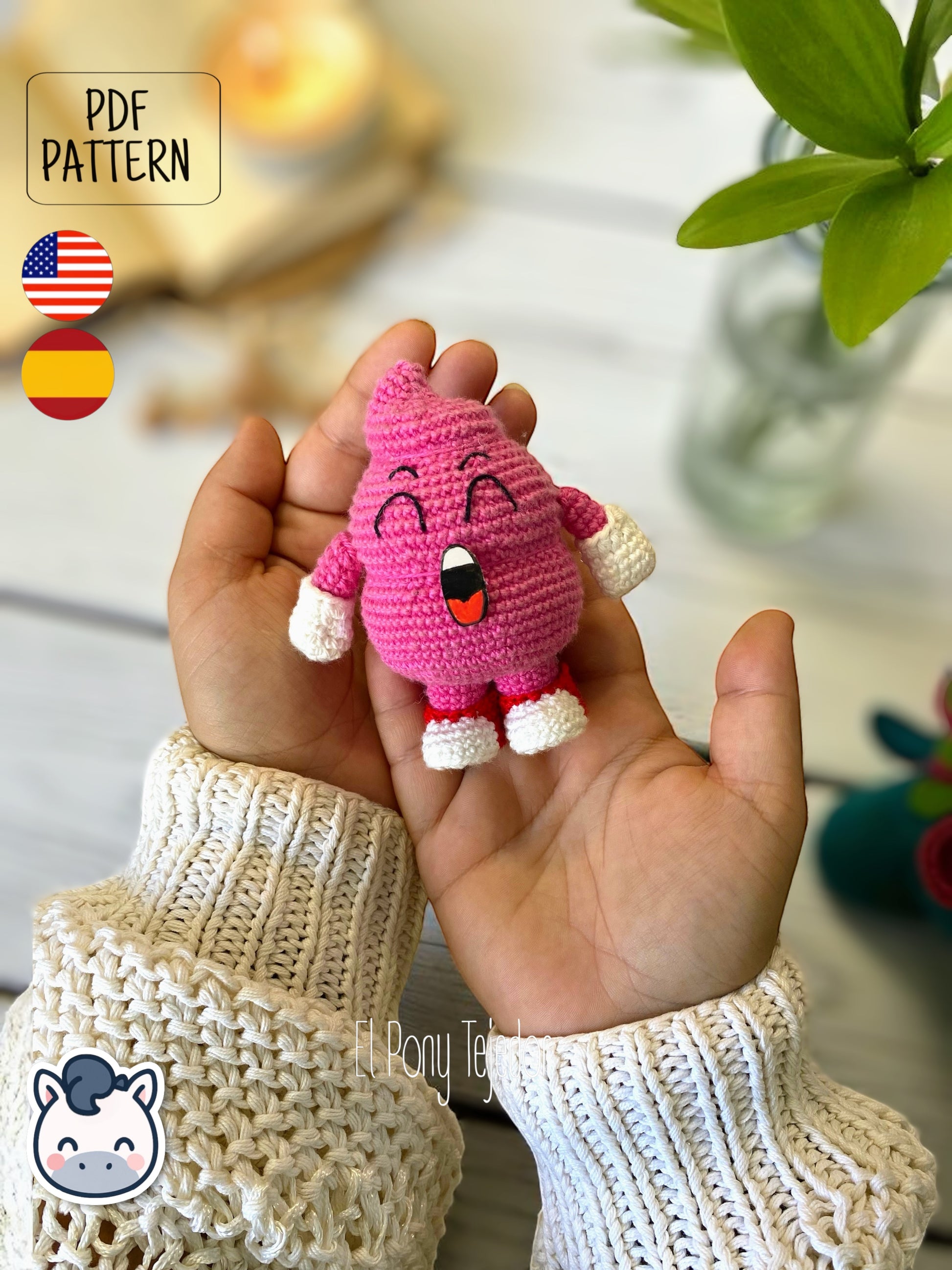 Handmade Caca and Arale amigurumi inspired by Akira Toriyama’s Dr. Slump, a perfect pattern for manga lovers, geek collectors and kawaii crochet fans.