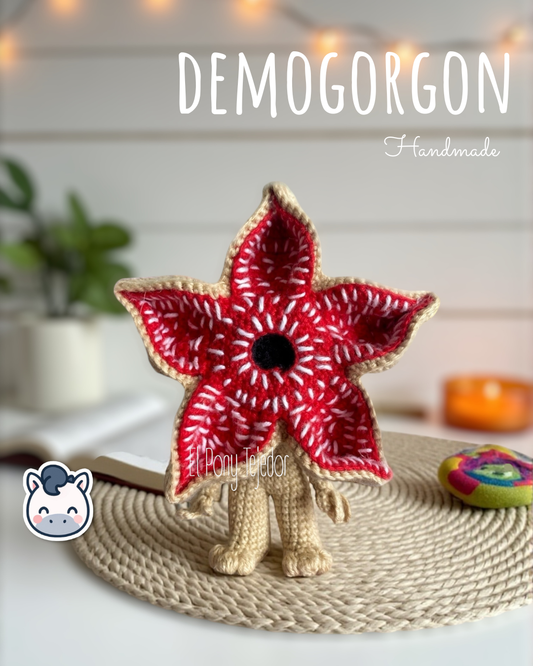 Demogorgon - Stranger Things  - Amigurumi hecho a Mano