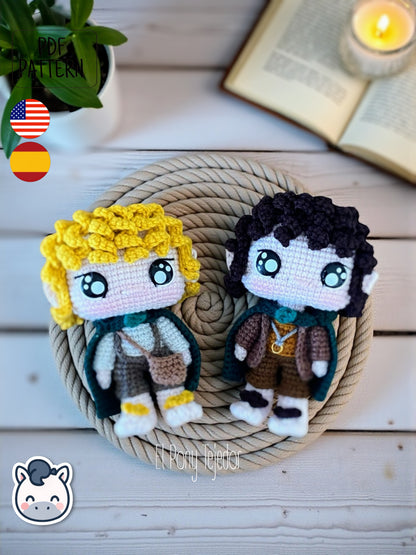 Frodo & Sam - Hobbits - ES | EN