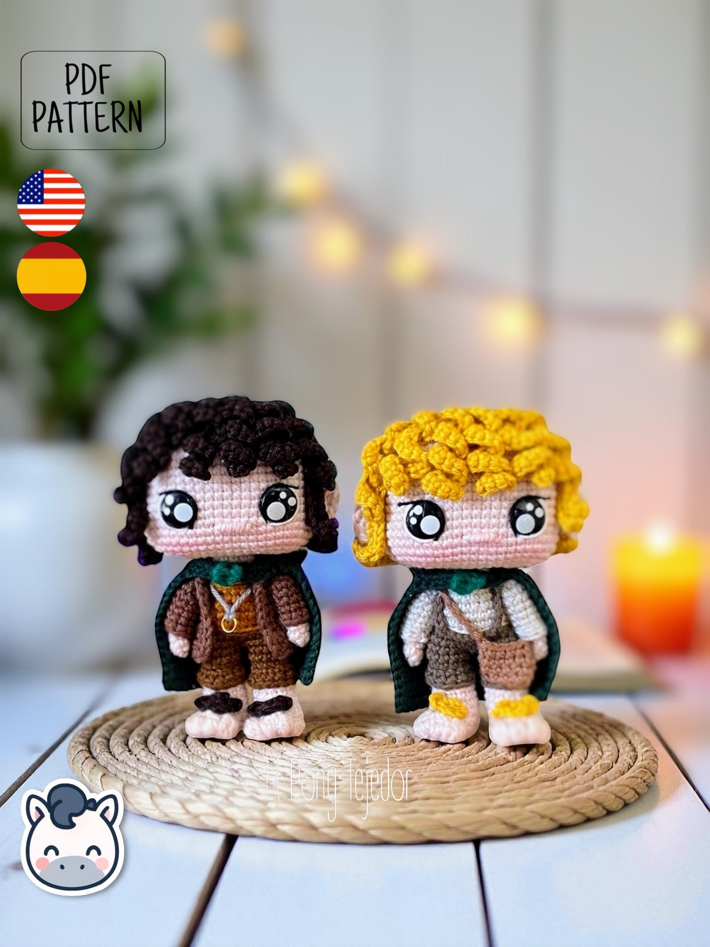 Frodo & Sam - Hobbits - ES | EN