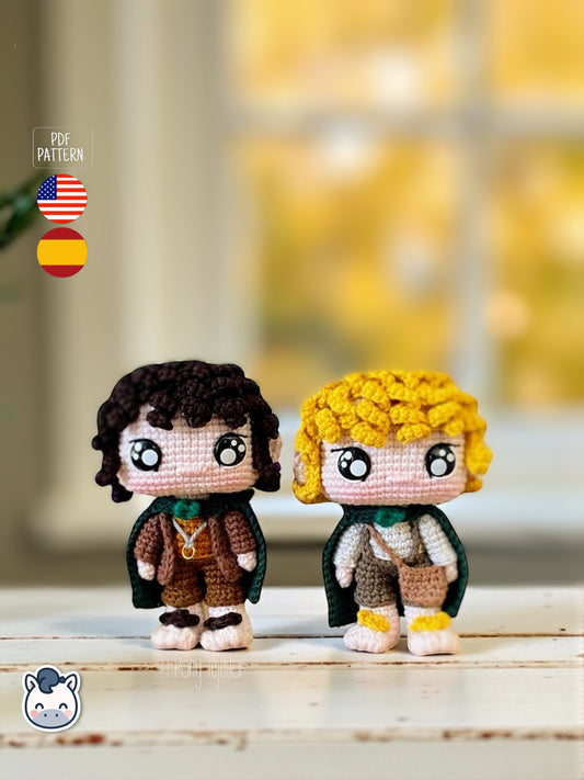 Frodo & Sam - Hobbits - ES | EN