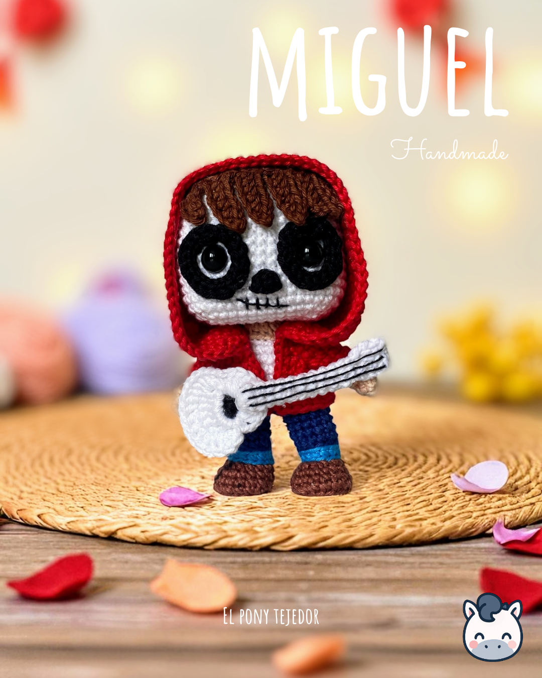 Miguel - Coco - Amigurumi hecho a Mano