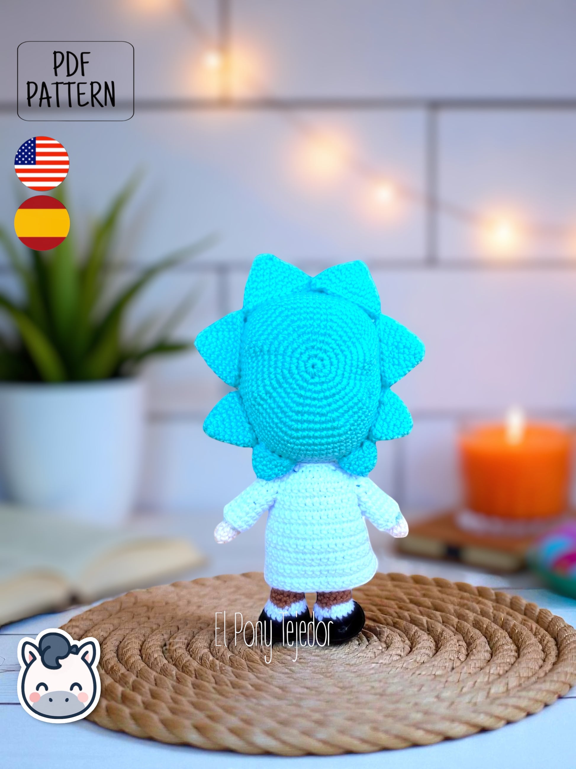 Handmade Rick and Morty amigurumi inspired by Adult Swim’s Rick and Morty, geeky crochet pattern PDF perfect for fans of sci-fi, multiverse adventures, and collectible plush toys.
