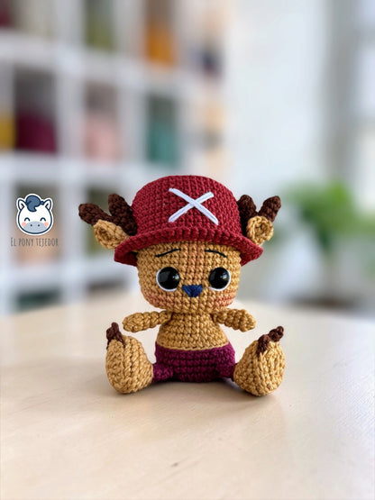 Colección de amigurumis de los Piratas del Sombrero de Paja de One Piece con Luffy, Zoro, Sanji, Nami, Usopp y Chopper. Patrón de crochet inspirado en el famoso anime y manga, perfecto para coleccionistas, fans del anime y amantes de los muñecos estilo Funko.