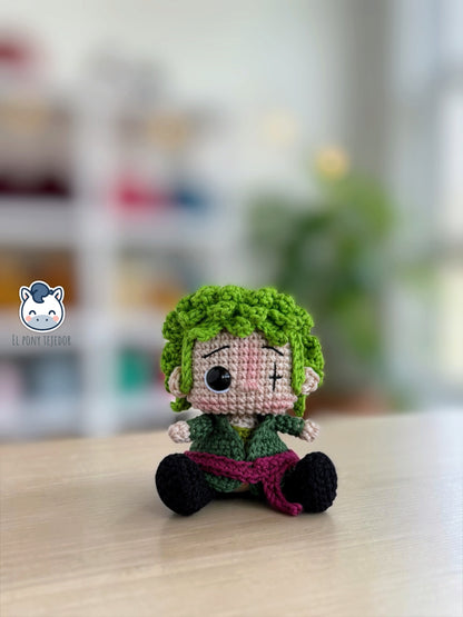 Colección de amigurumis de los Piratas del Sombrero de Paja de One Piece con Luffy, Zoro, Sanji, Nami, Usopp y Chopper. Patrón de crochet inspirado en el famoso anime y manga, perfecto para coleccionistas, fans del anime y amantes de los muñecos estilo Funko.